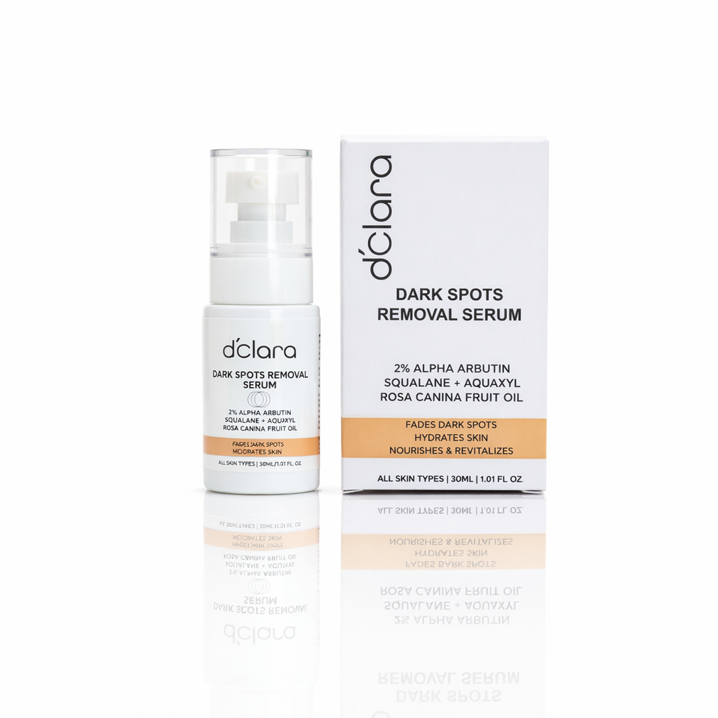 D'CLARA 2% Alpha Arbutin Serum | Dark Spot Corrector & Skin Brightening Serum | 30ml