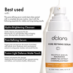 D'CLARA Pore Refining Serum | 2% Salicylic Acid Serum for Acne, Pore Minimizing & Oil Control | Deep Pore Cleansing Treatment for Oily & Acne-Prone Skin | 30ml