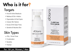 D'CLARA Clarifying Face Serum | 10% Niacinamide, Azelaic Acid & Mugwort Extract | 30ml