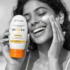 D'CLARA SPF 50+ PA++++ Sunscreen | Broad Spectrum UVA & UVB Protection | With Niacinamide, Hyaluronic Acid & Ferulic Acid | Matte Finish | Zero White Cast | Lightweight Daily Sunscreen | 50g**